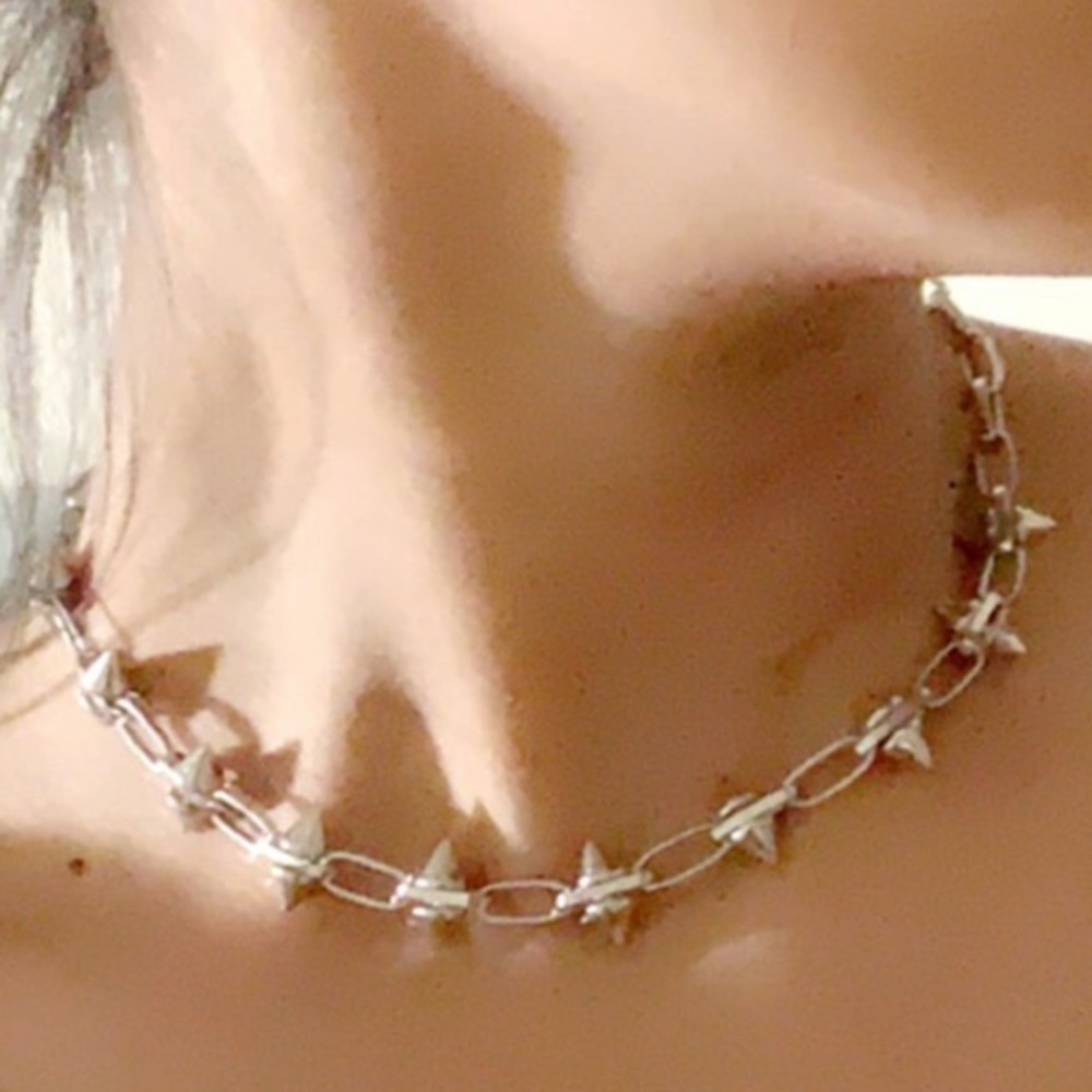 Silver brandy Melville necklace